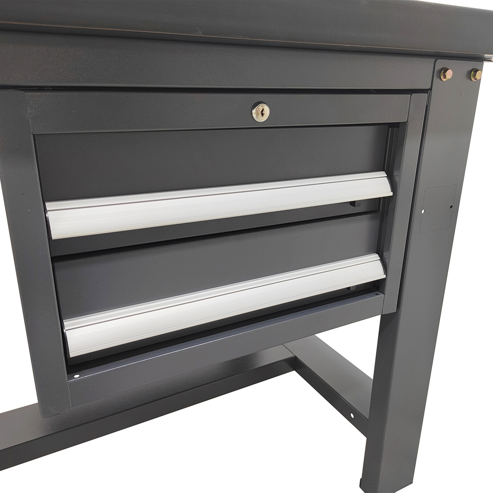 Anti-Static Assembly Line Work Table Workbench 1T Load with 2 Drawers 47x29.5''