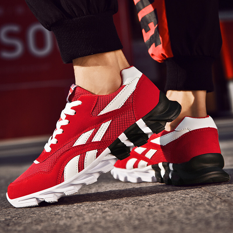 Men's Casual Running Shoes Sports Trainers Breathable Athletic Tennis Sneakers
