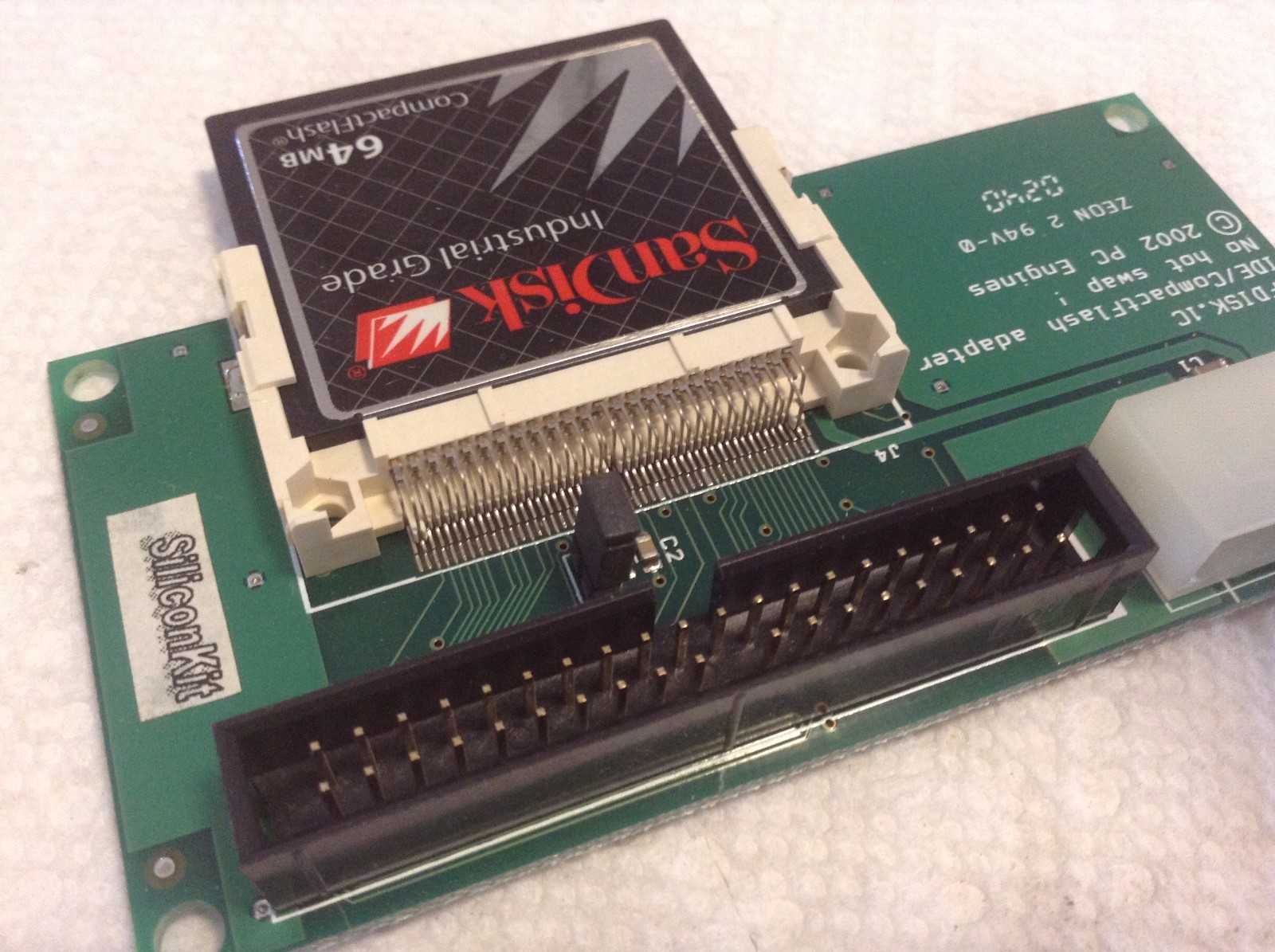 PC Engines CFDISK.1C IDE Compact Flash Adapter