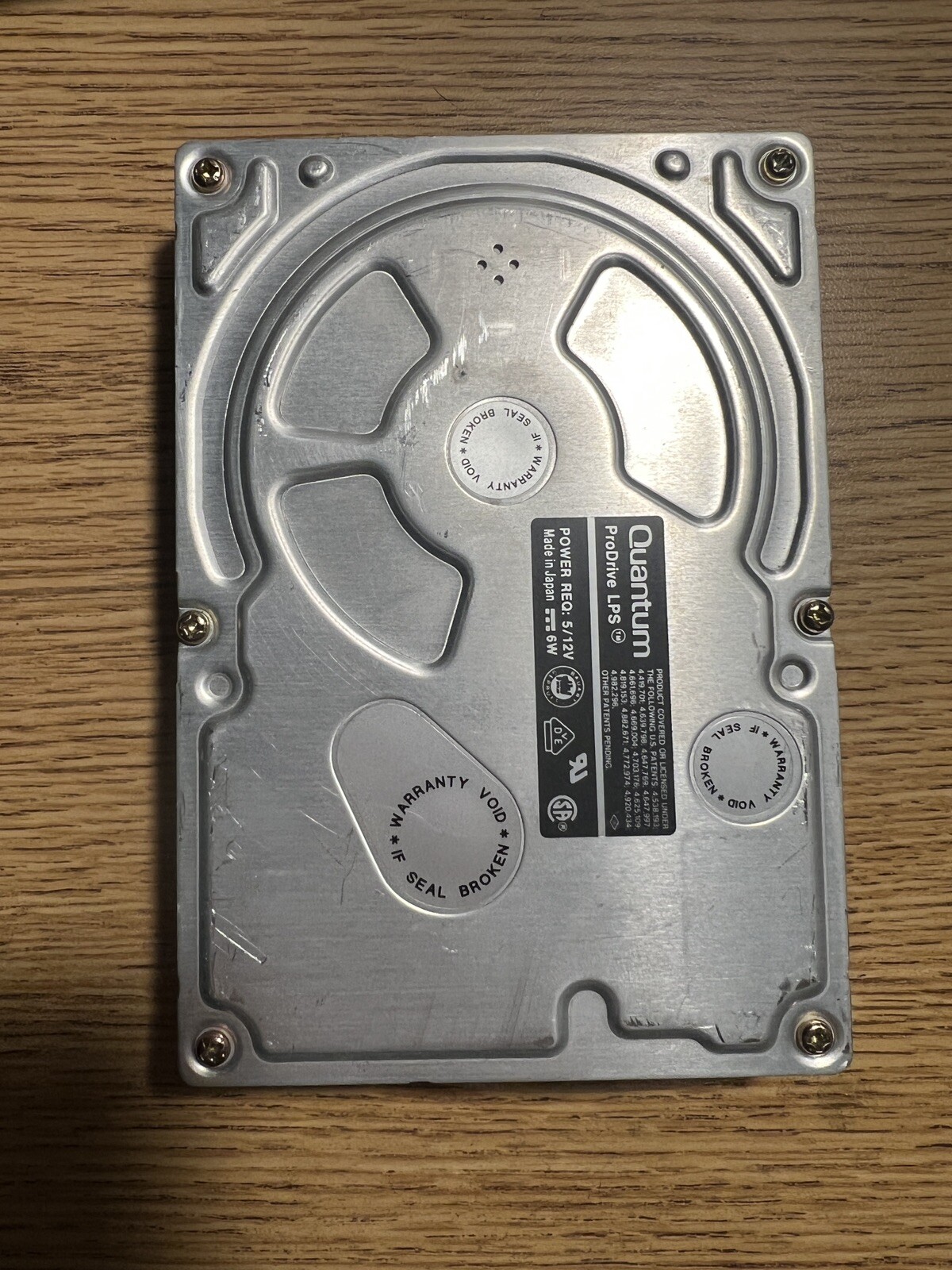 Quantam ProDrive LPS Eprom 1990 Mac 80 5/12v A1 AS IS