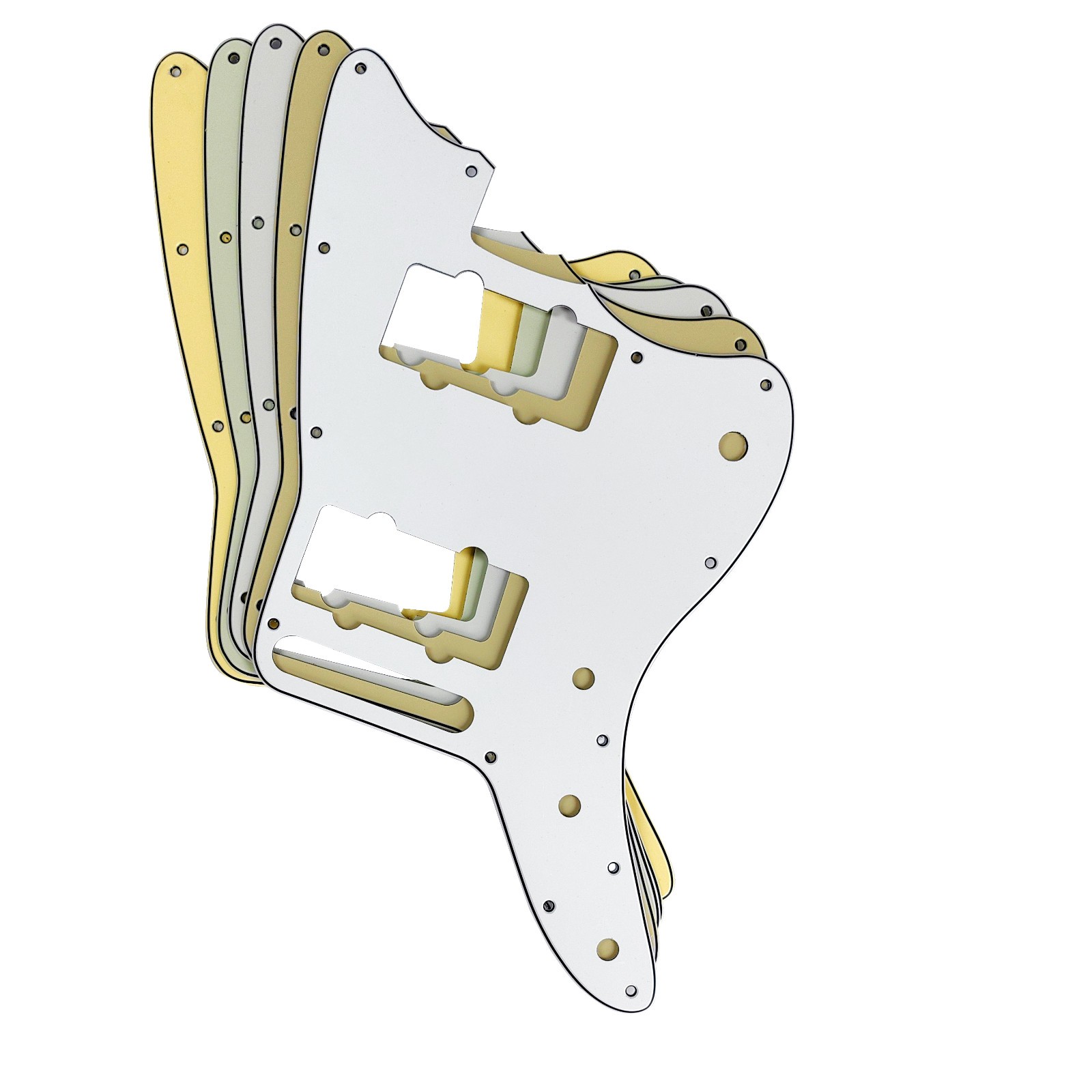 For US FD 2024 Jazzmaster Player II Guitar pickguards Scratch Plate Multicolor
