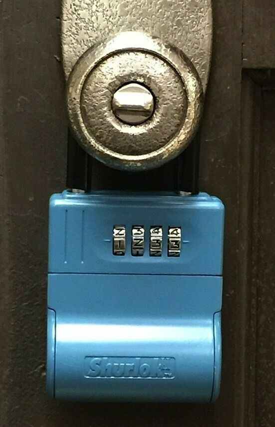 LOT OF TWO ShurLok SL600 Real Estate Lock Boxes - Key Safe Realtor Lockbox USED