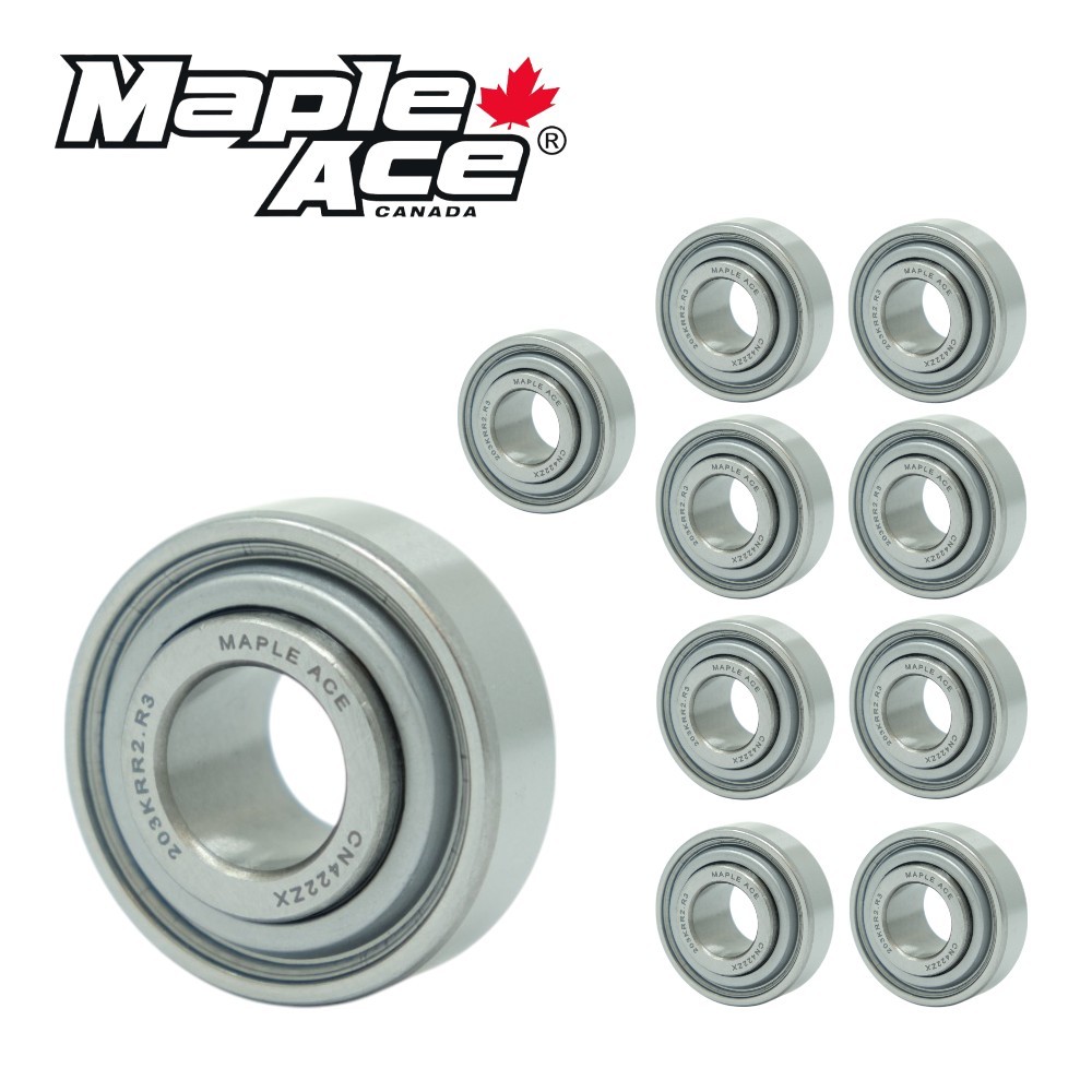203KRR2, 203RRAR10, JD9214, 66553, AN142670, AN281357 Ball Bearing1/2"  (Qty 10)