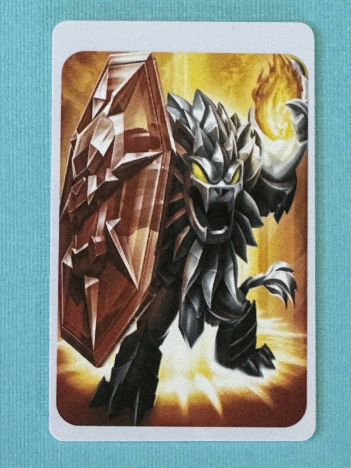 Skylanders Trap Team Master Dark Wildfire NFC Card