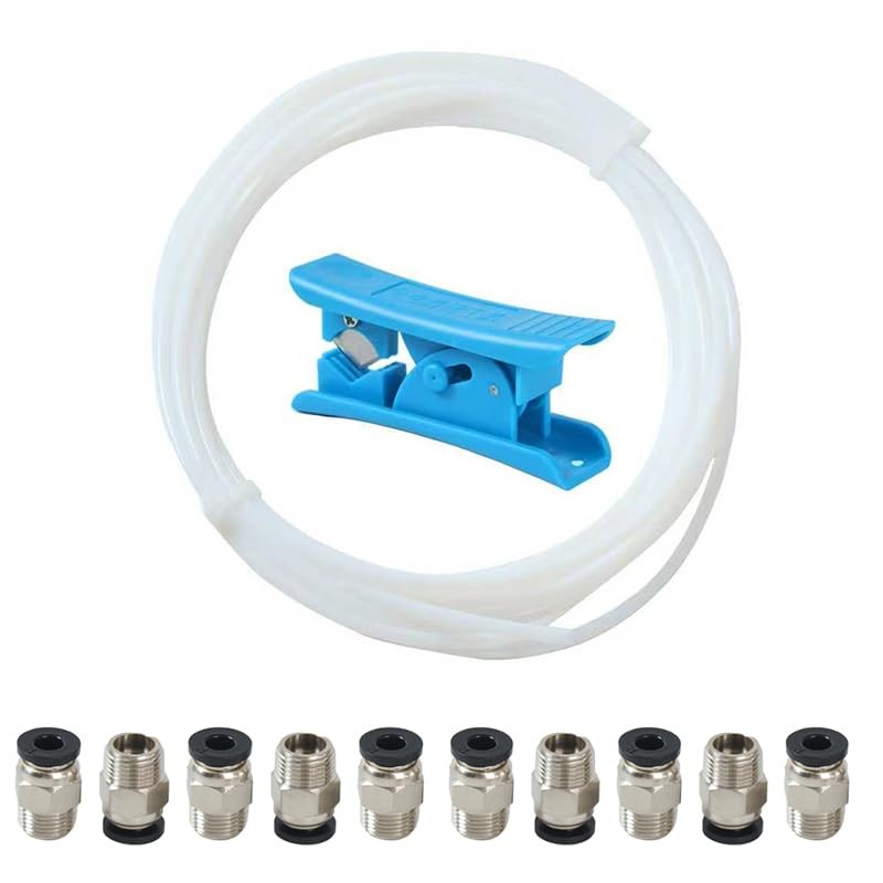 PTFE Tube for 1.75mm Filament PTFE Tube 2.5mm ID×4mm OD, Length 5M (16.4ft), ...