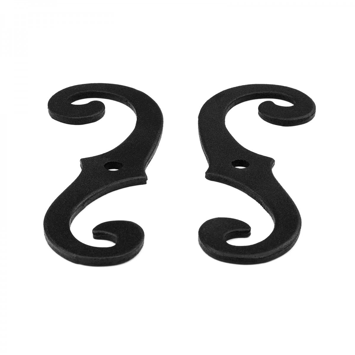 Renovators Supply Cast Iron Shutter Fasteners - Decorative S Style Shutter Do...
