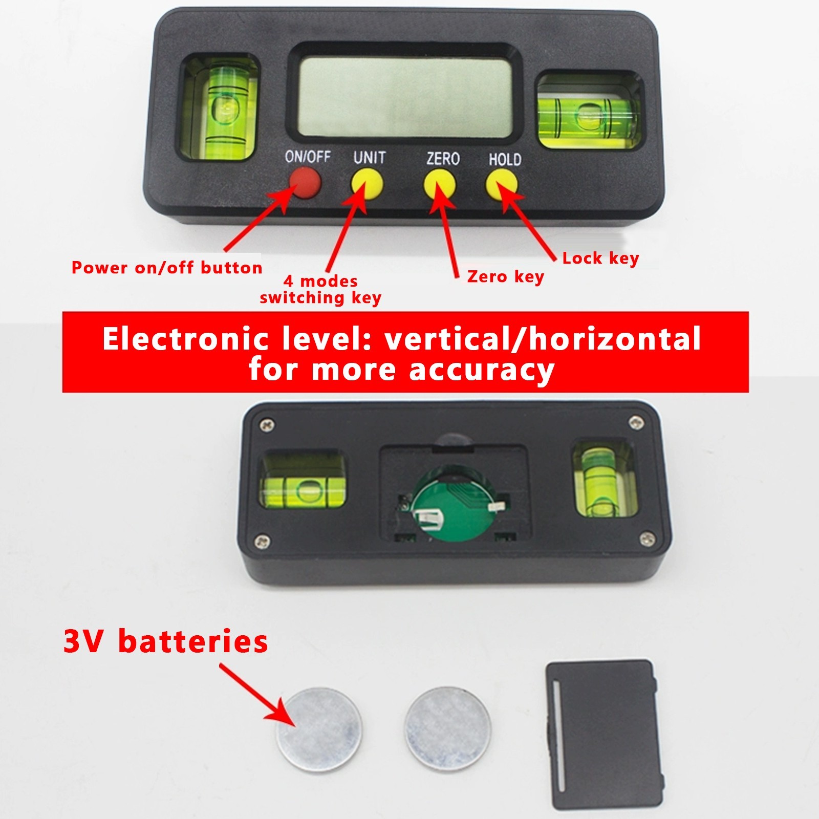 Four-wheel Positioning Tool Auxiliary Steering Wheel Alignment Instrument Level