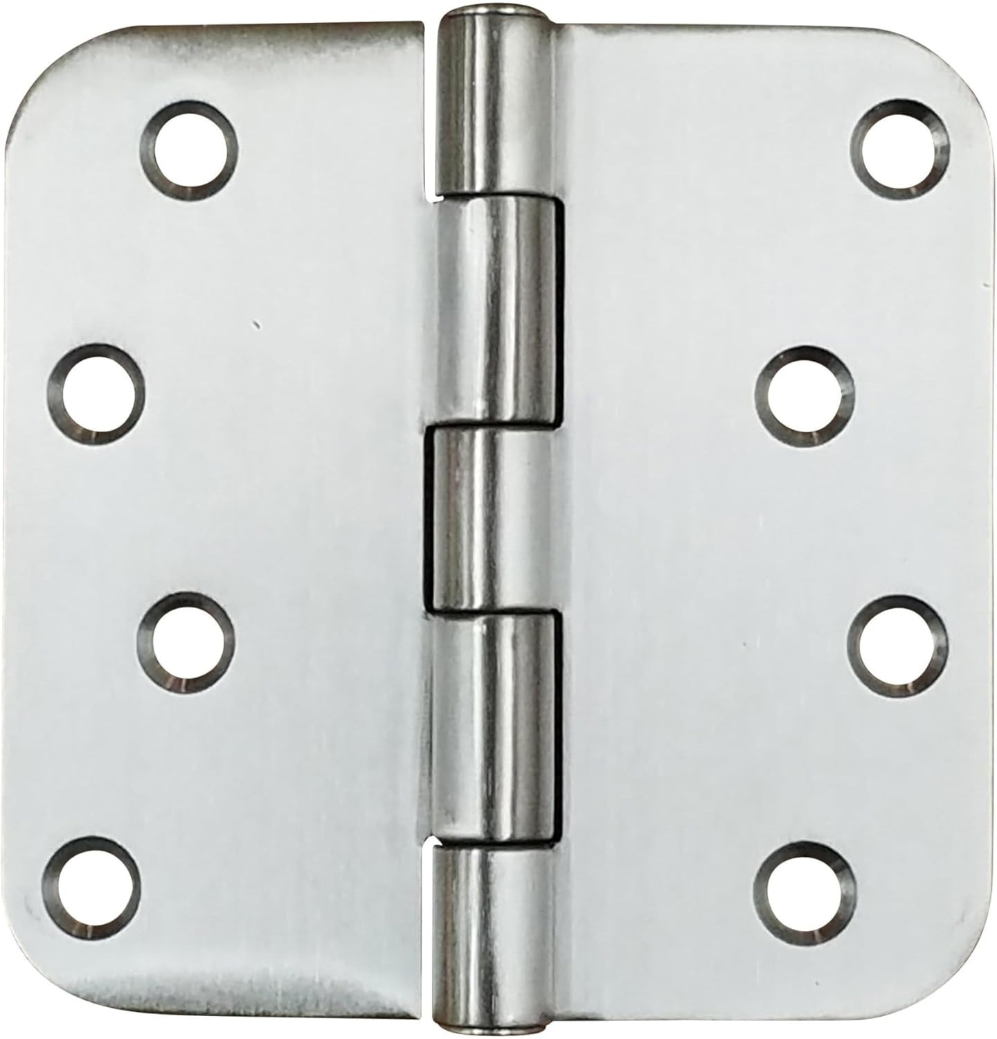 316 Marine Grade Stainless Steel Door Hinges, 4 Inch with 5/8 Inch Radius, Non-R