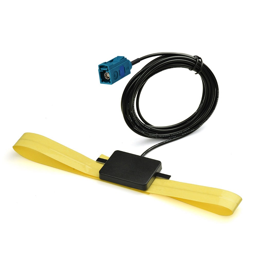 DAB + Car Radio Active Aerial Fakra Z female Glass Mount for Alpine Ezi-DAB 3M