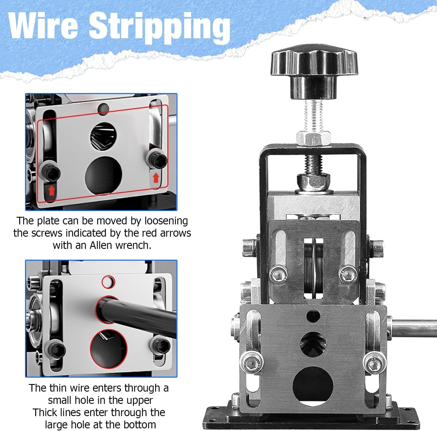 Automatic Copper Wire Stripper Machine, Pelador De Cable Electrico, Drill Powere