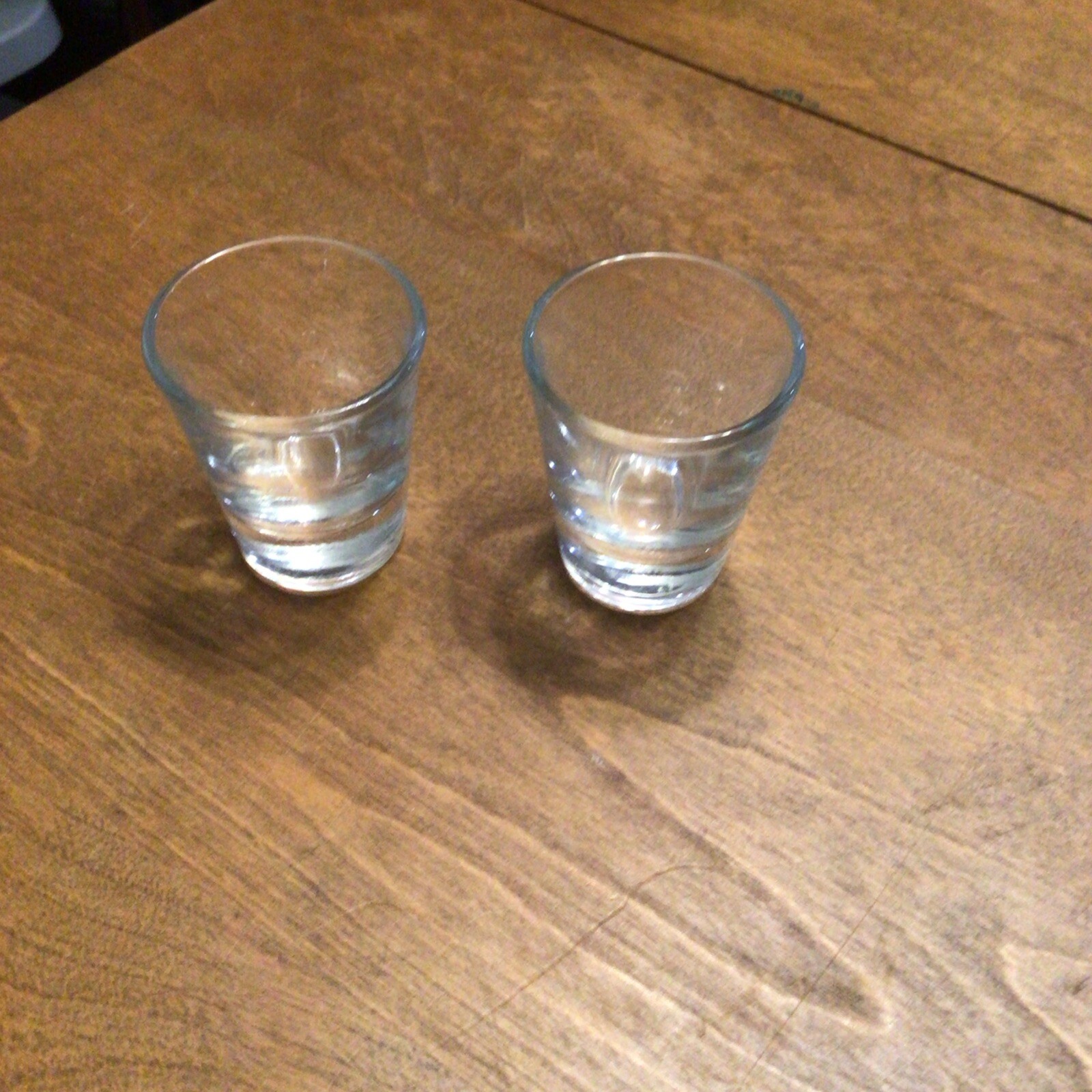 shot glasses U Branded Set Of Two Heavy Glass