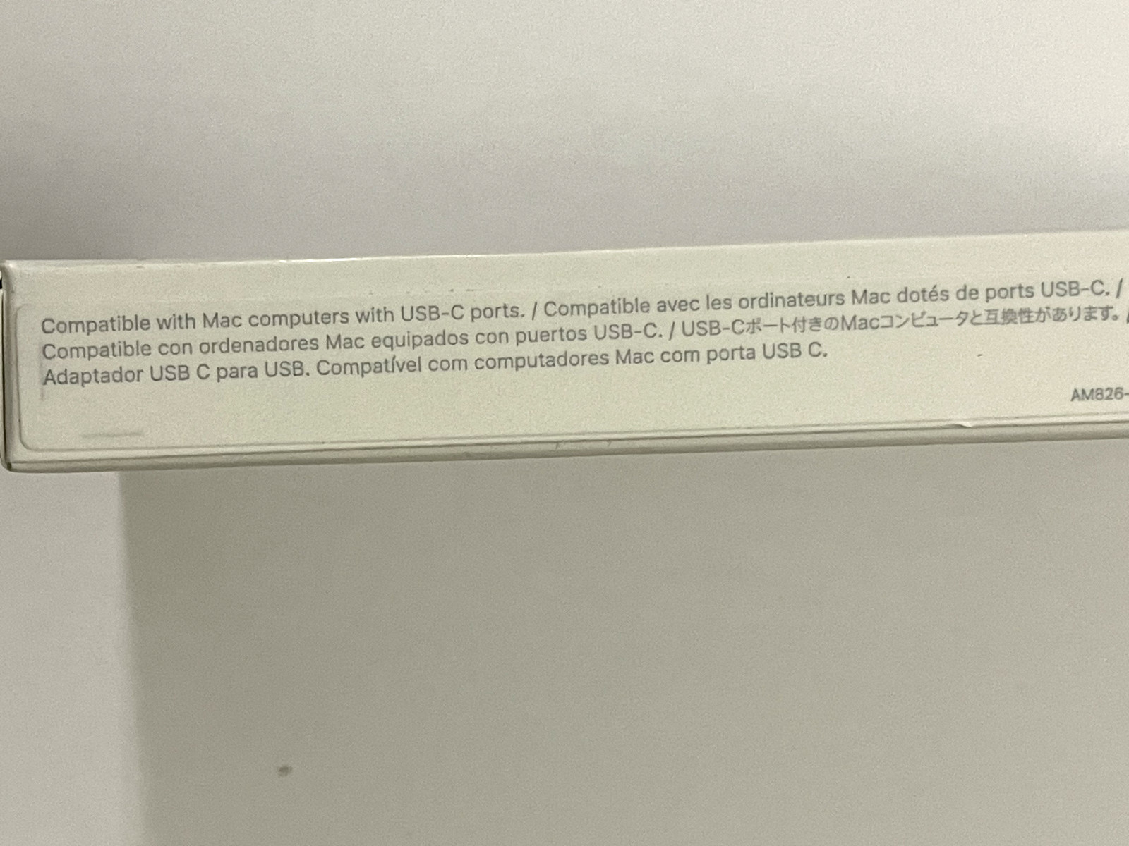 genuine Apple - USB-C-to-USB Adapter - White MJ1M2AM/A