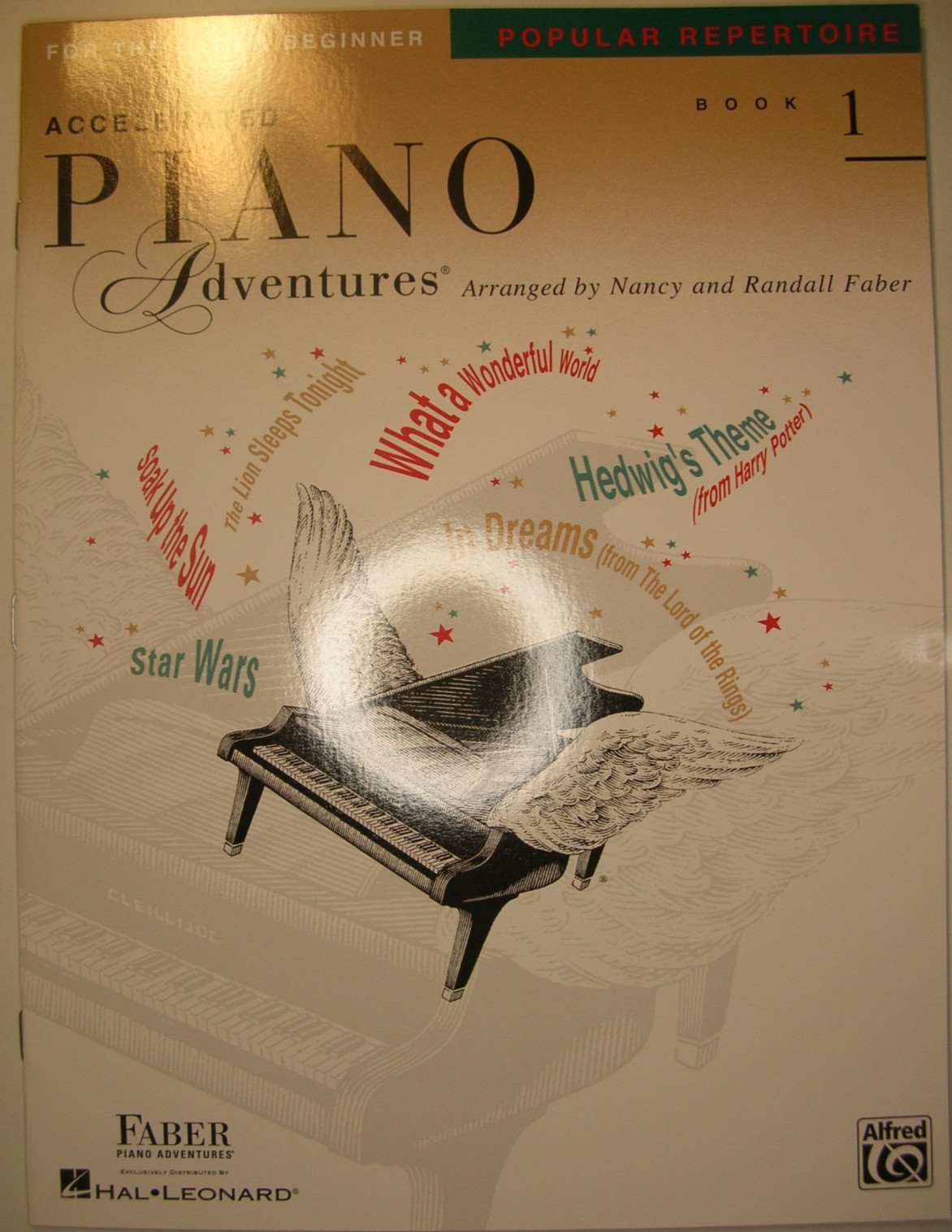 New Faber Accelerated Piano Adventures Popular Repertoire Music Book 1  FF1470