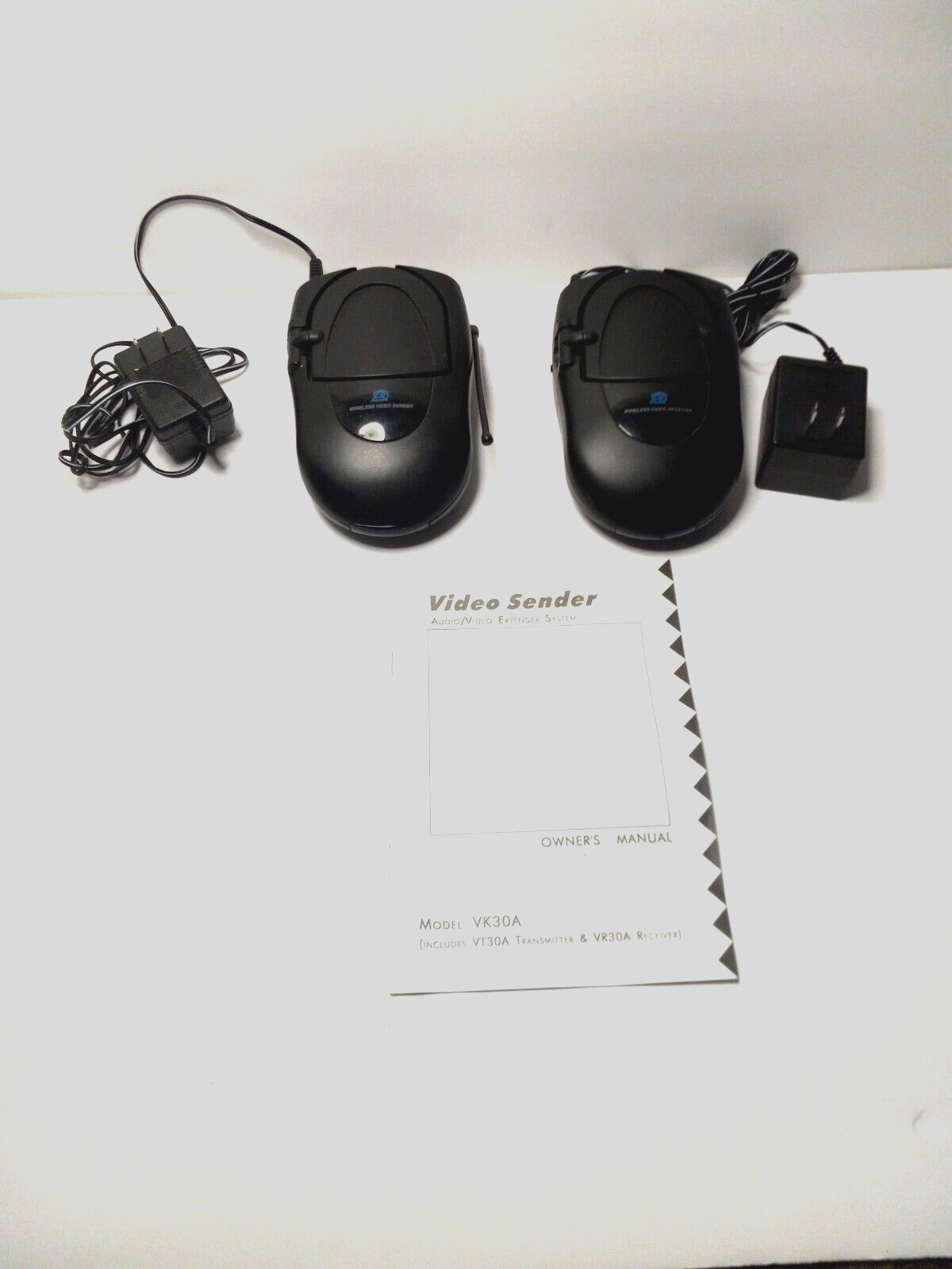 X10 VT30A Transmitter and X10 VR30A Receiver with Power Supplies