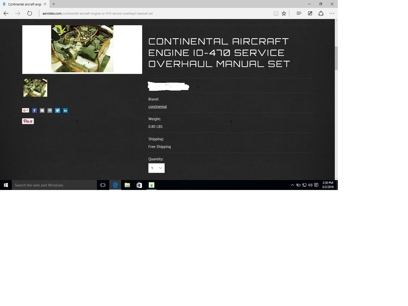 Continental I0-470  0-470 overhaul service manual n parts manual library