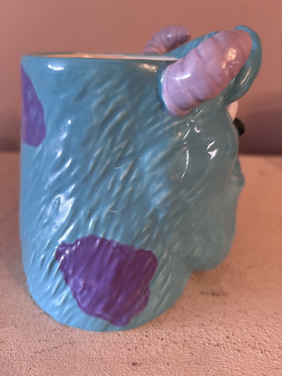 Disney Pixar Monsters Inc Blue Sully 3D Mug Tea Coffee