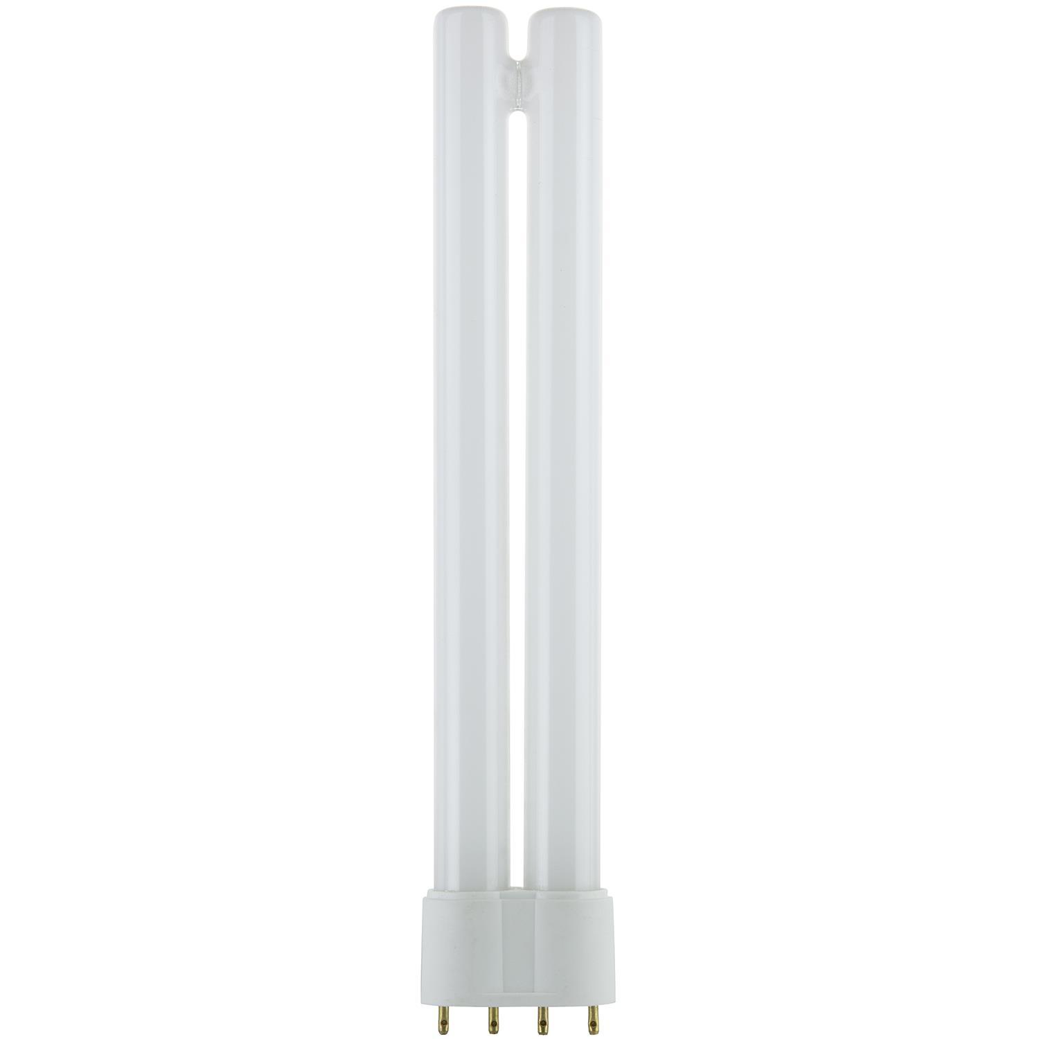 Sunlite 18 W FT 4Pin Twin Tube 2G11 Plugin 3500K Neutral White Light Bulb