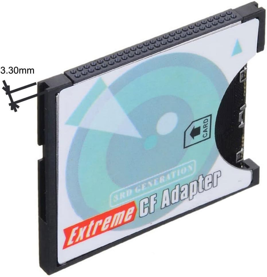 Compact Flash Type I Adapter for SD/SDHC/SDXC Cards - Lightweight & Efficient