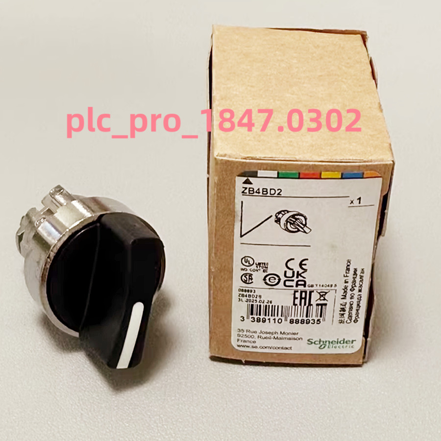 ZB4-BD2 1PCS Brand New Schneider ZB4BD2  Fast delivery