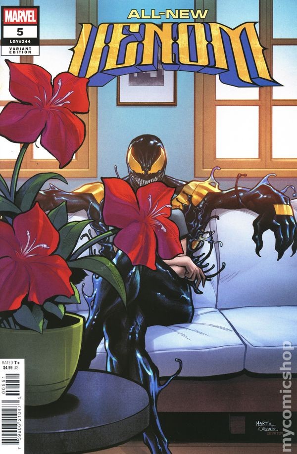 All-New Venom #5E VF 2025 Stock Image