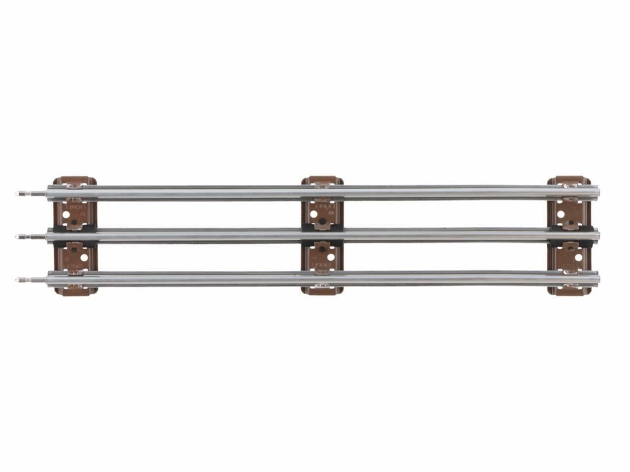 Lionel 6-65038 O Gauge O27 Tubular Track Straight BROWN TIES 9/23