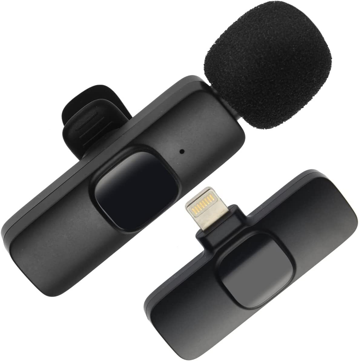 Wireless Lavalier Microphone - Compatible with The iPhone No App Or Adapter Need