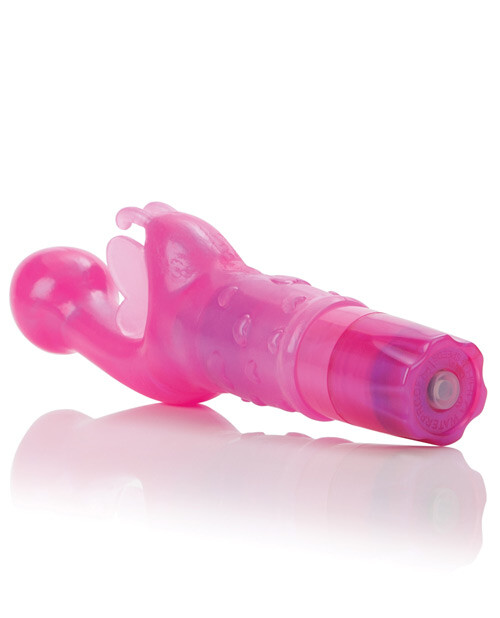 CalExotics Butterfly Kiss Pink Multi Speed Waterproof