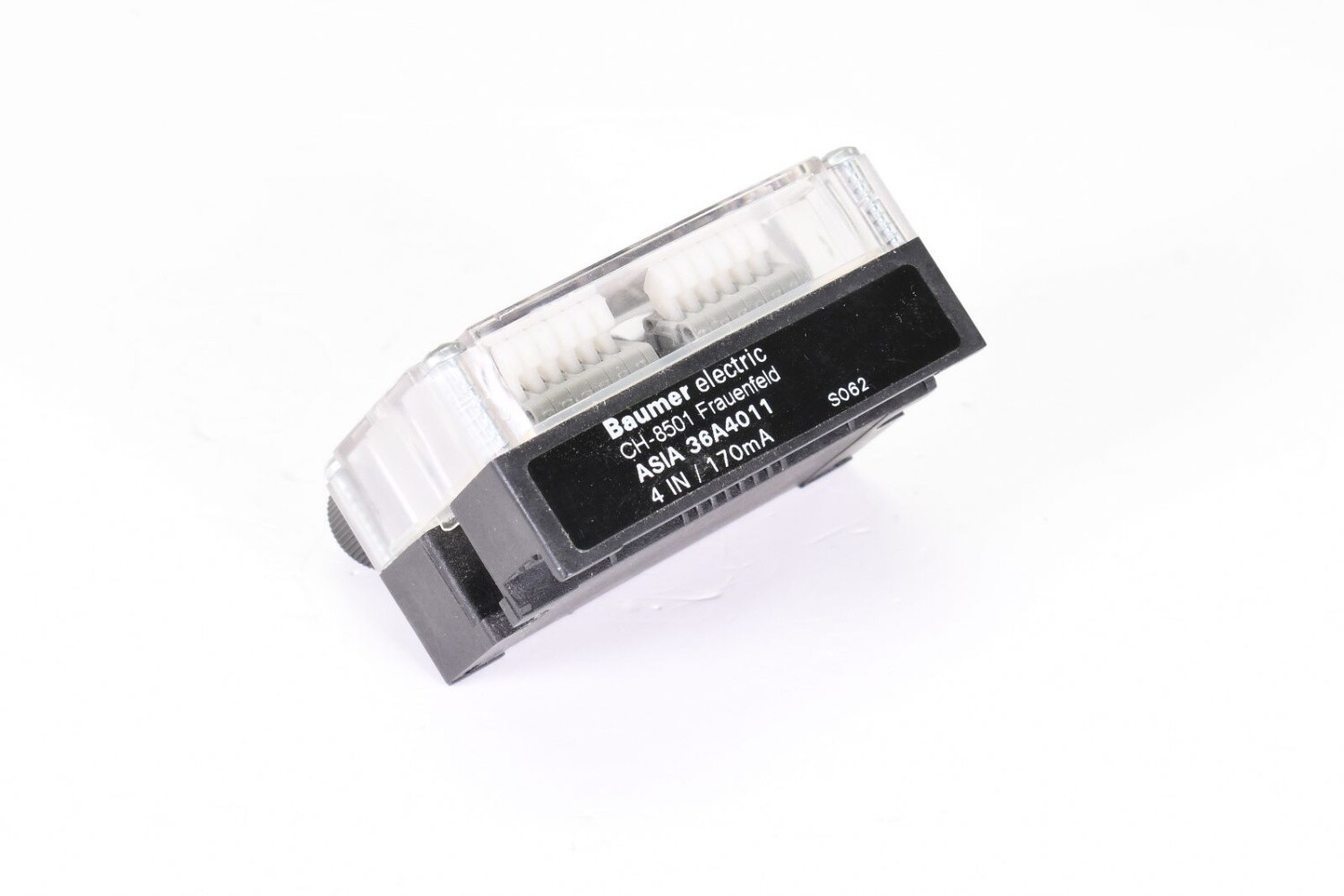 BAUMER ASIA 36A4011, User module active, Spring loaded terminals