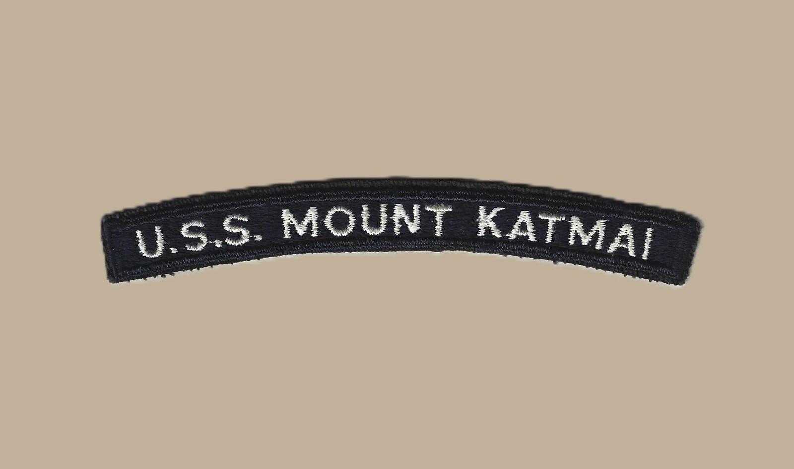 US Navy AE-16 USS Mount Katmai Ammunition Ship UIM Shoulder Rocker Tab (01)