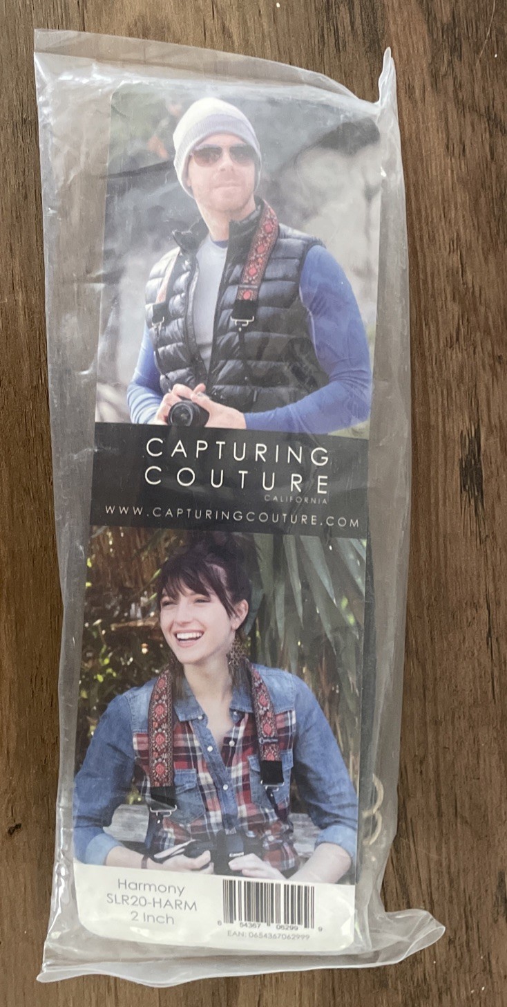 Capturing Couture Camera Straps Multicolor Pattern Brand New