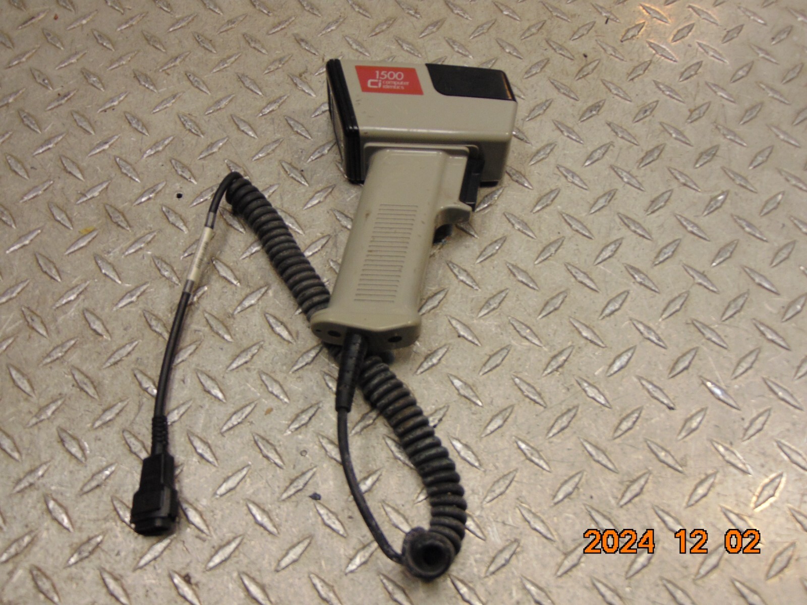 COMPUTER IDENTICS 1500 A1-66620-1 BARCODE LASER SCANNER
