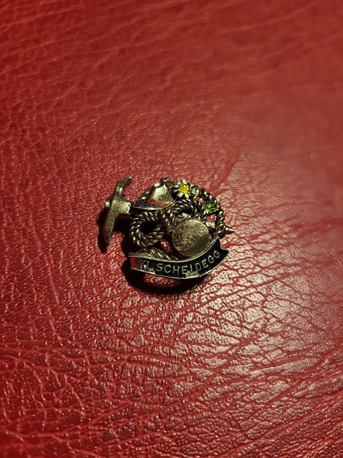 Pin hatpin hiking pin brooch size Scheidegg