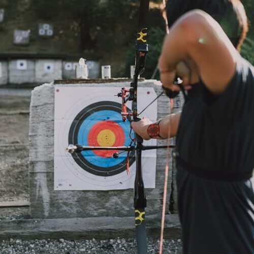 Archery Target Paper 16 Inch, 30 Pack Standard Full Ring Bow Arrow Target