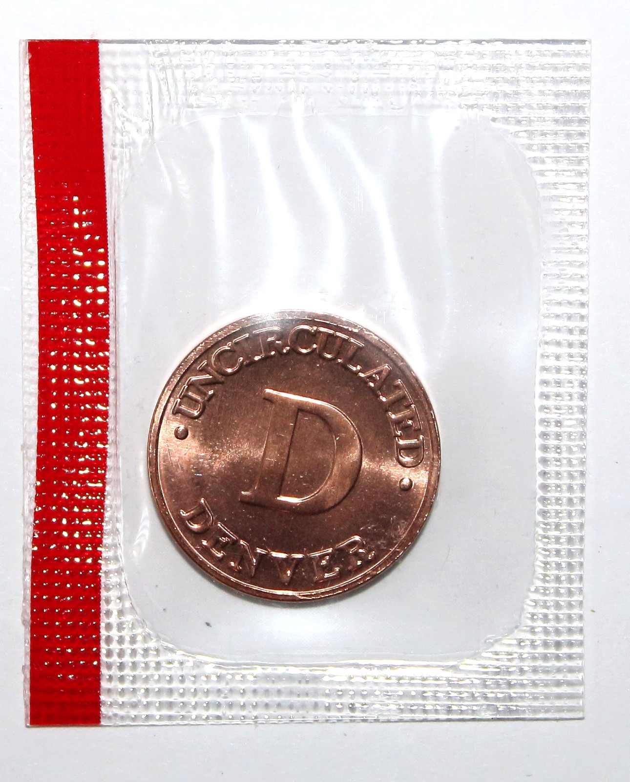 US Denver D Mint Token From US Mint Set In Original Cello Free Shipping