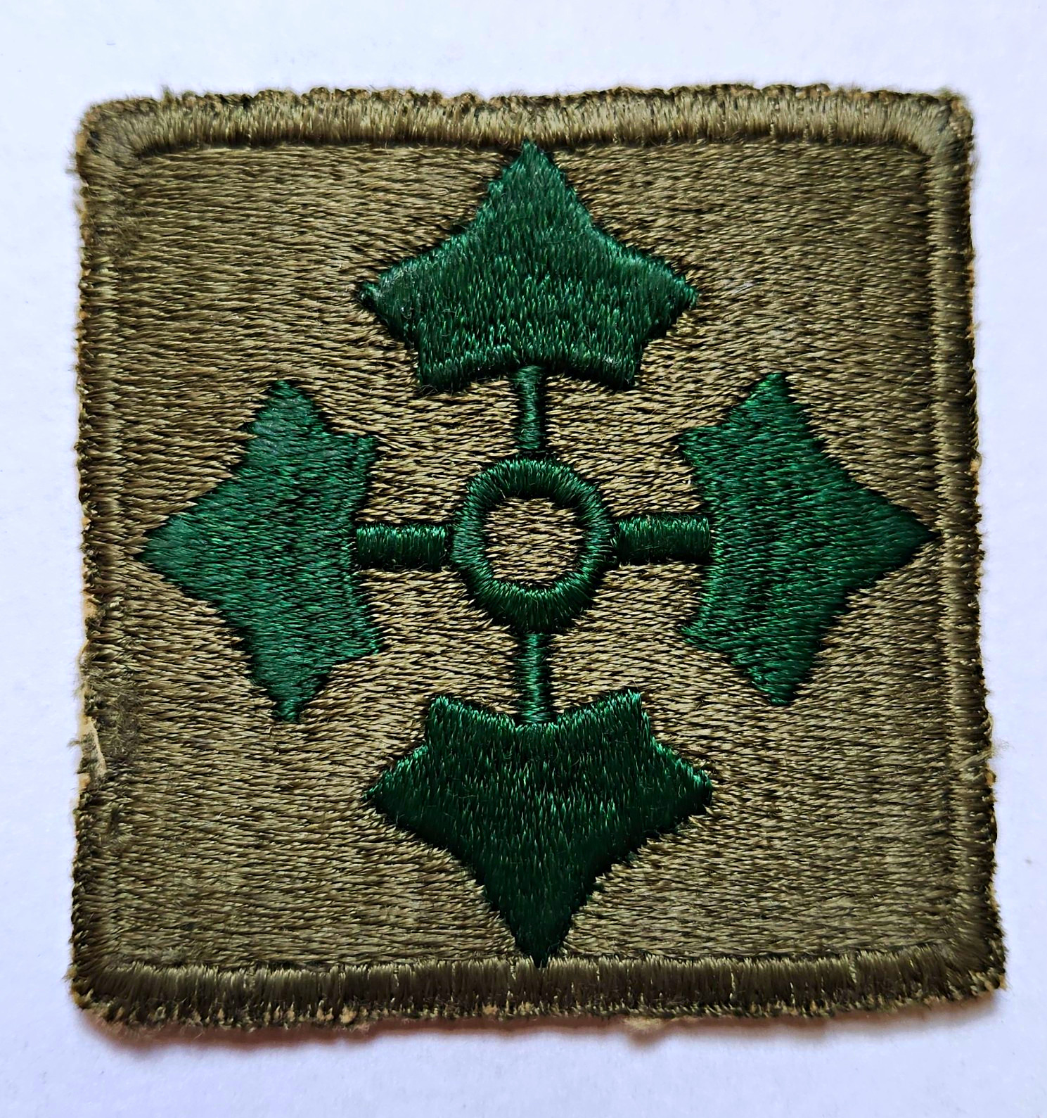 WWII US Army 4th Infantry Division Oversized Patch (07)