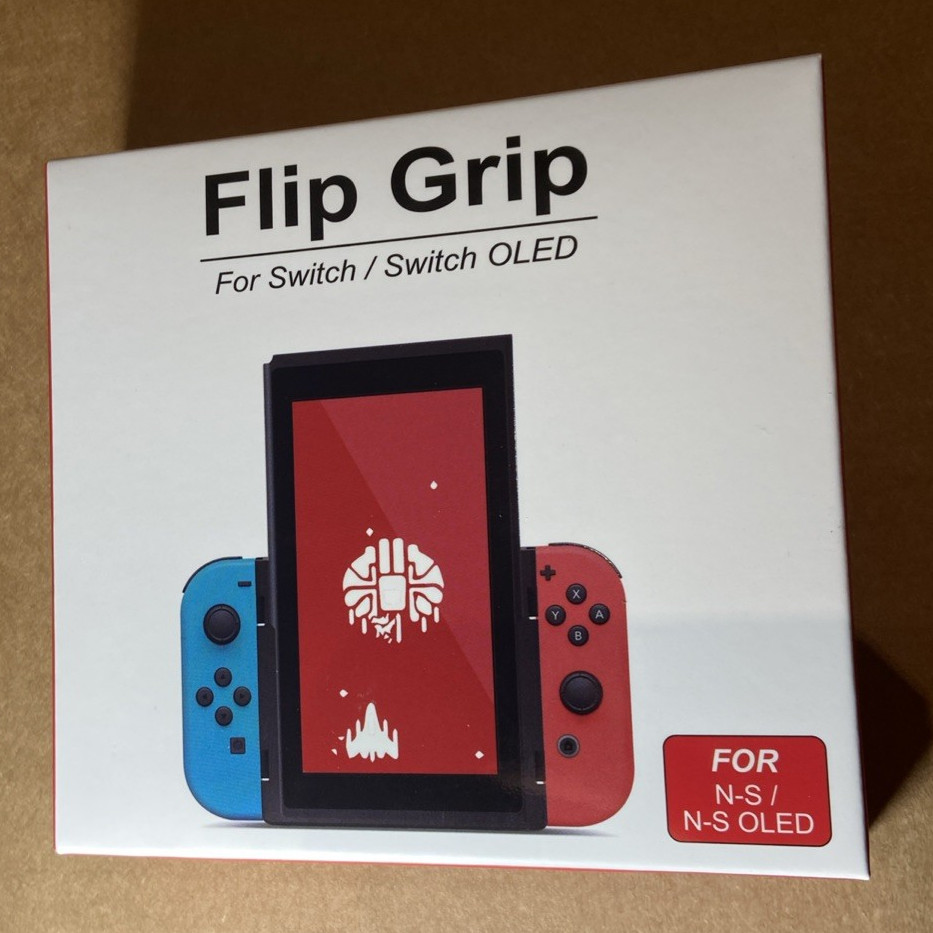 Flip Grip Handheld Portable Vertical Dock for Original/OLED Nintendo Switch
