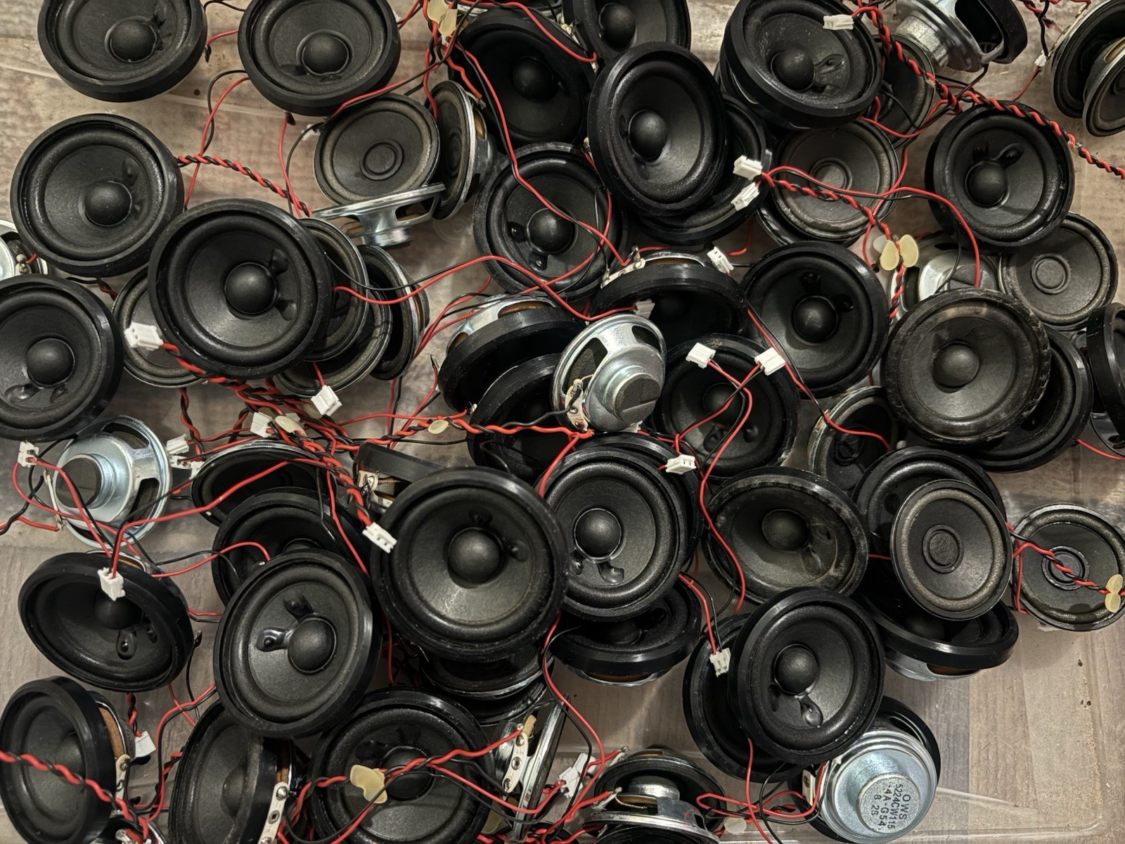 100pcs Mini Speakers round Speakers For Projects