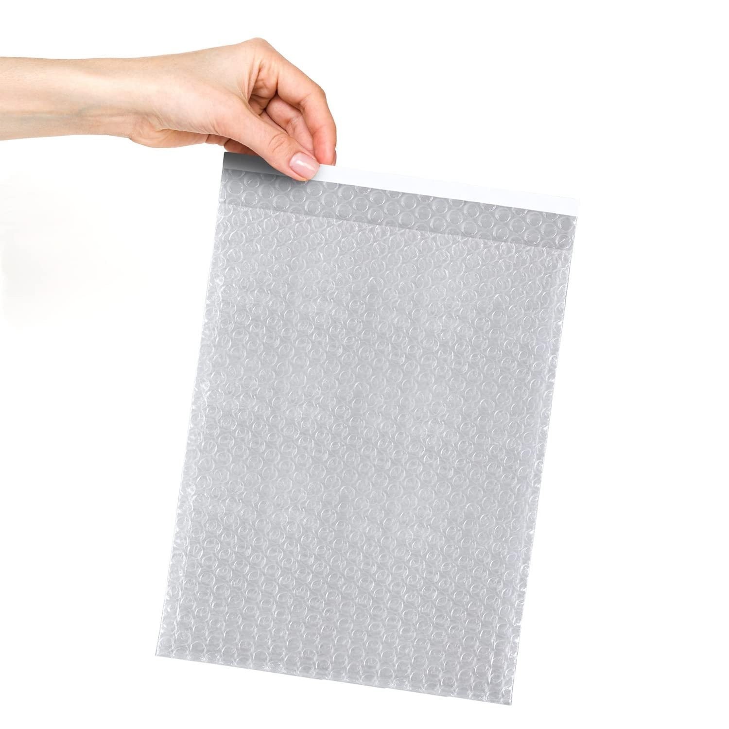 Clear Bubble Out Pouches Self Seal Cushioning Bags 110 Count 18 x 23.5 in