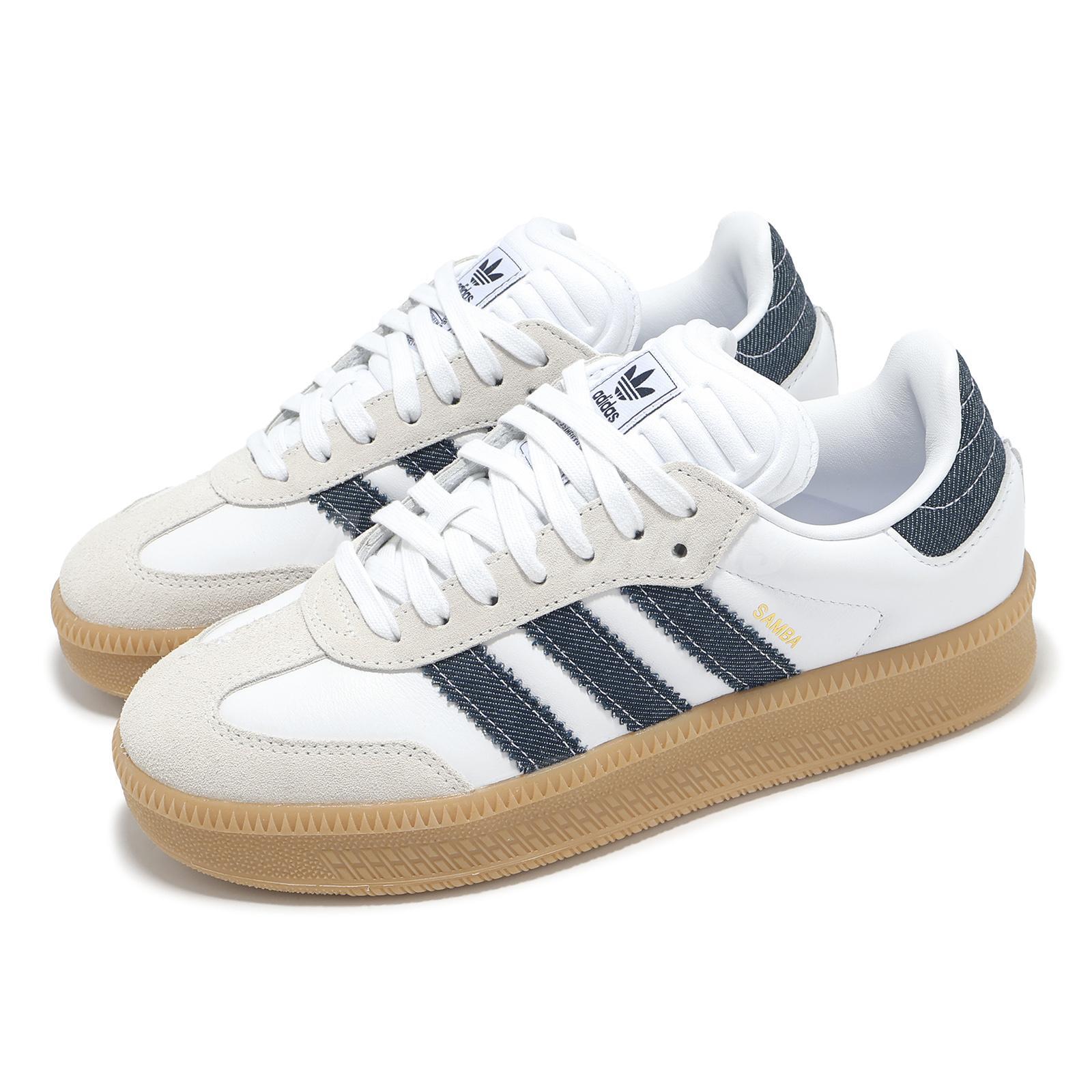 adidas Originals Samba XLG White Night Indigo Denim Men Unisex Casual JQ7440