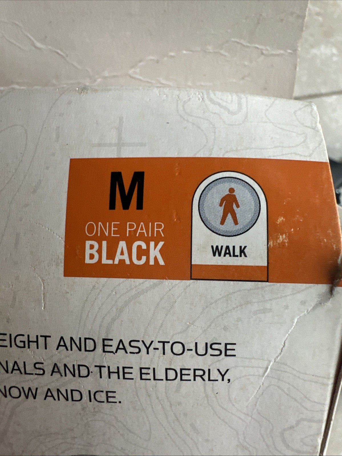 NIB Yaktrax Walk Winter Traction Spikeless Coils
