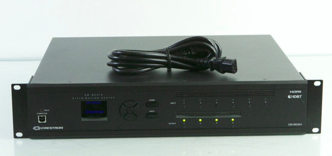 Crestron DM-MD6X4 Digital Media HDMI Matrix Switcher 6x4 n372