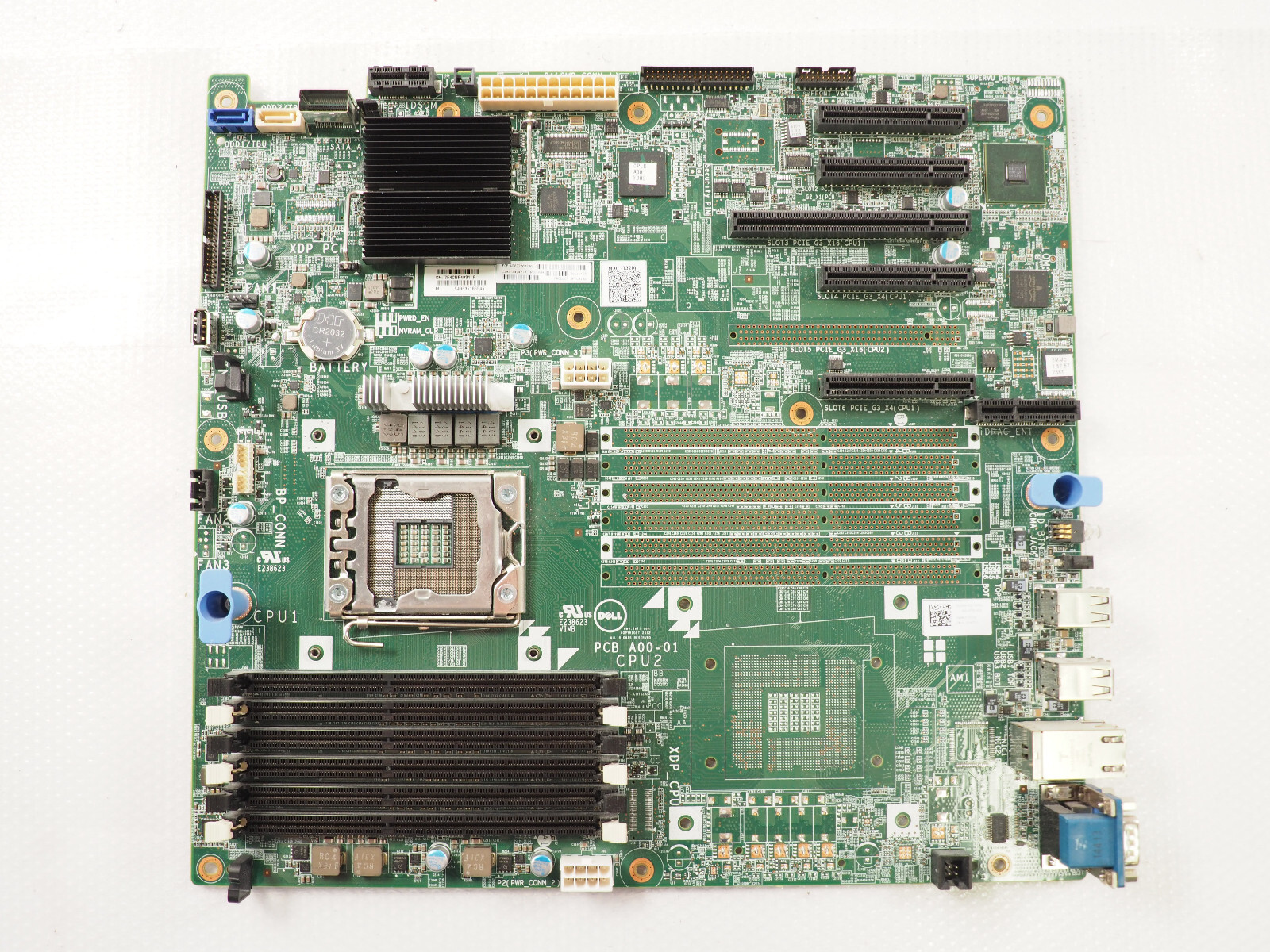 Dell PowerEdge T320 LGA1356 DDR3 Dell P/N: MK701 Server Motherboard