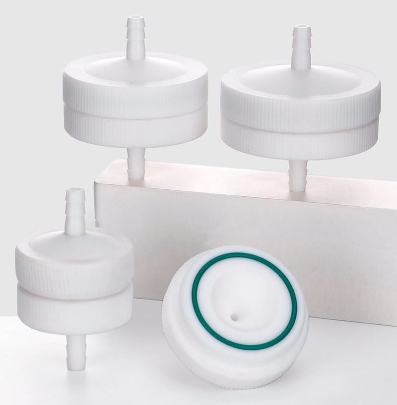 Filter Membrane Holder PTFE 13-90mm Detachable Acid Alkali Gas Resistant
