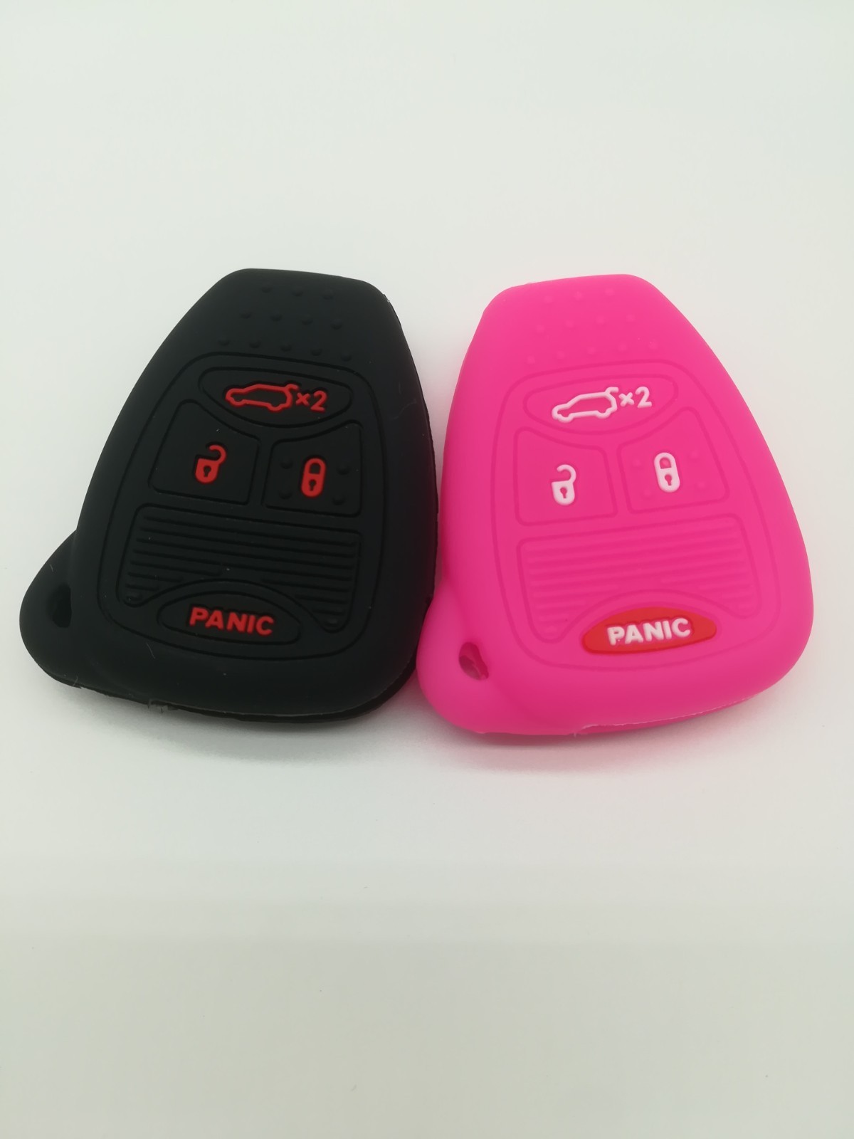 2*Key Cover for Chrysler 200 Jeep Liberty Dodge Avenger Durango Charger Magnum