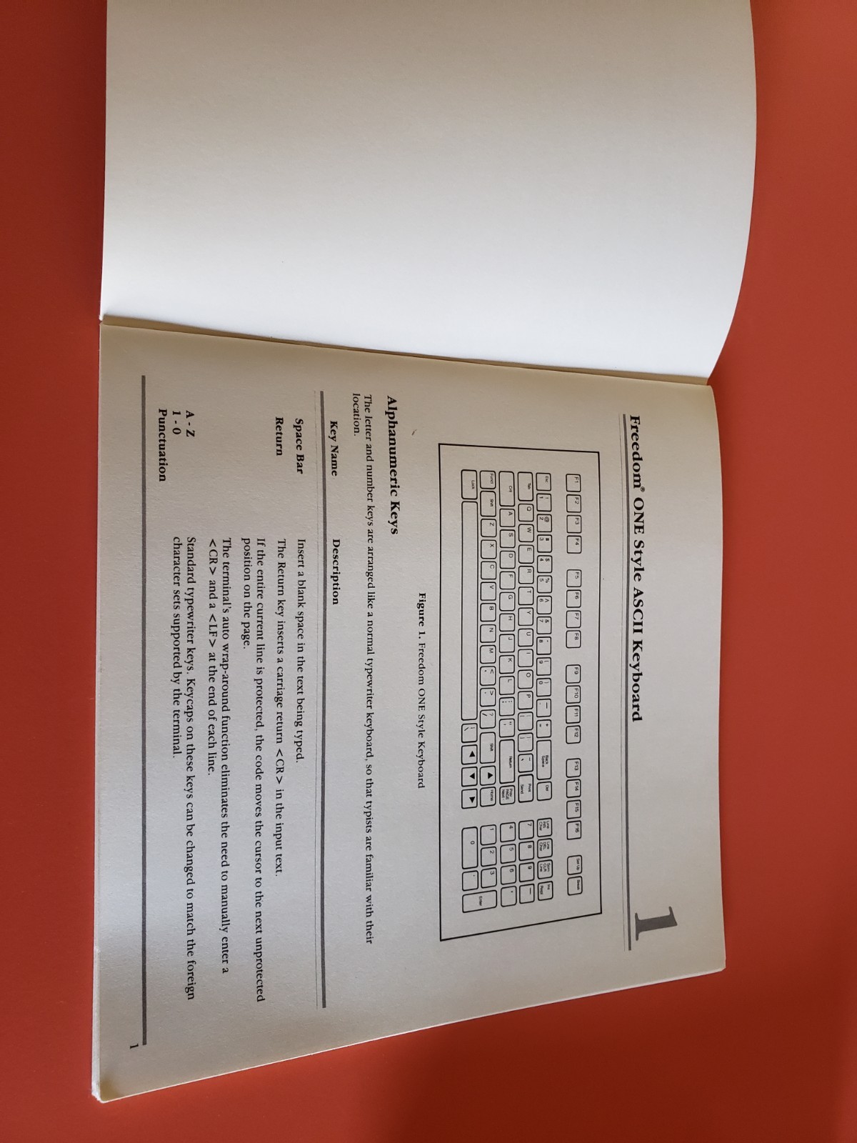 VINTAGE Liberty Terminal Keyboard