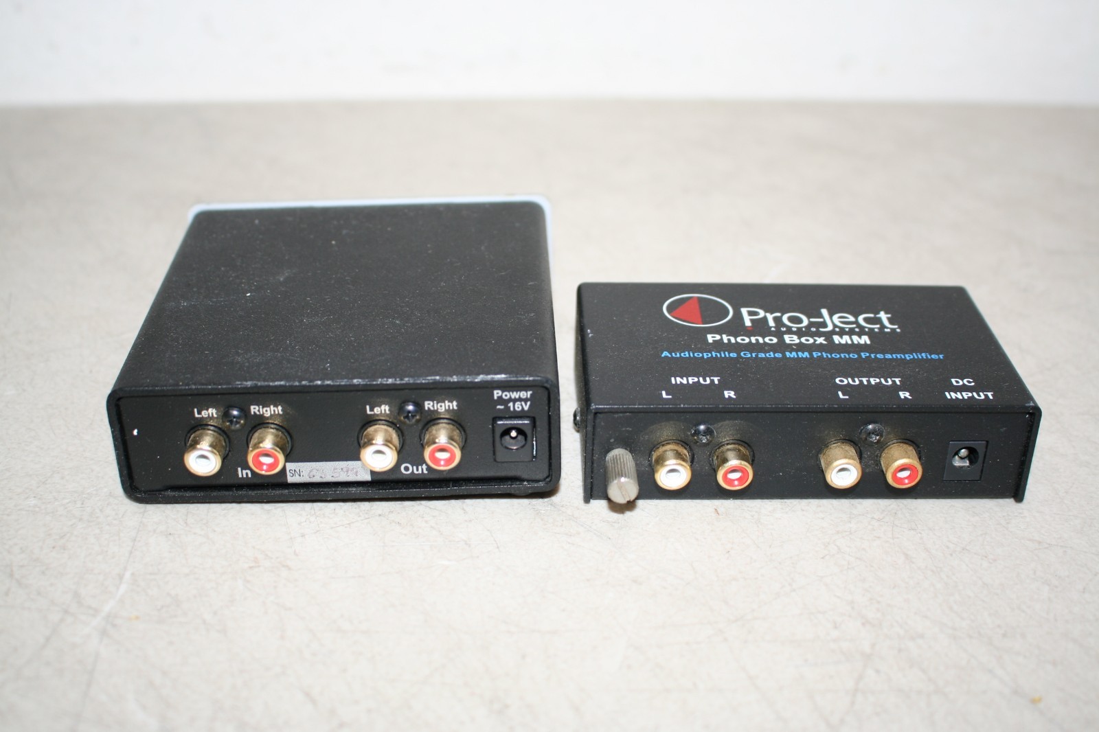 Pro-Ject Audio Systems Head Box II & Phono Box MM - Untested