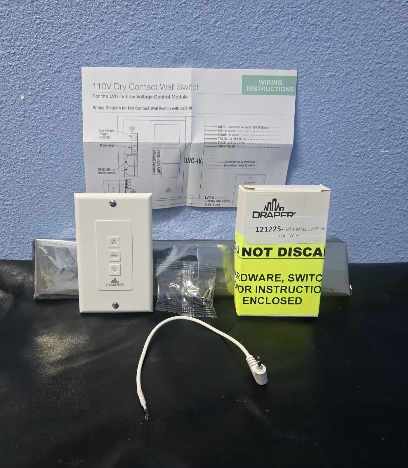 DROPPER 121225 LVC 110 DRY CONTAC WALL SWICTH LV-IV  ( INV07-BINX001A )