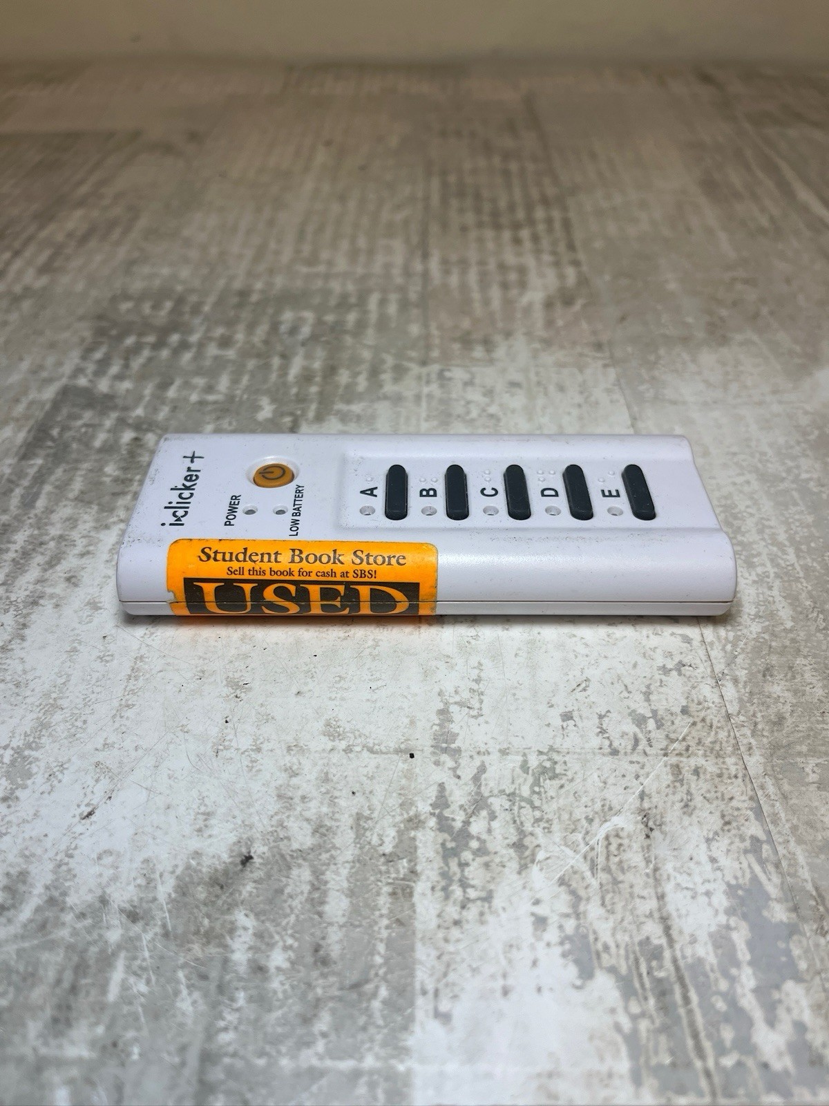 iClicker Plus RLR15 Student Classroom Response System Remote Control Unit Tested