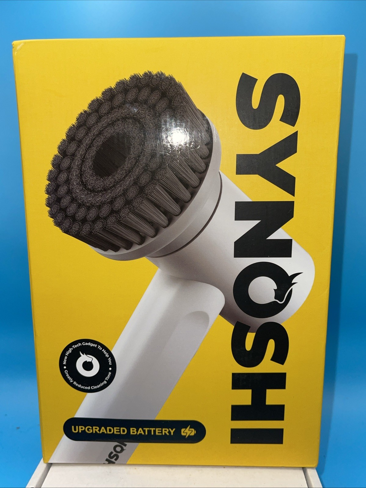 Brand New Synoshi Power Spin Scrubber Cleaning Brush Sealed