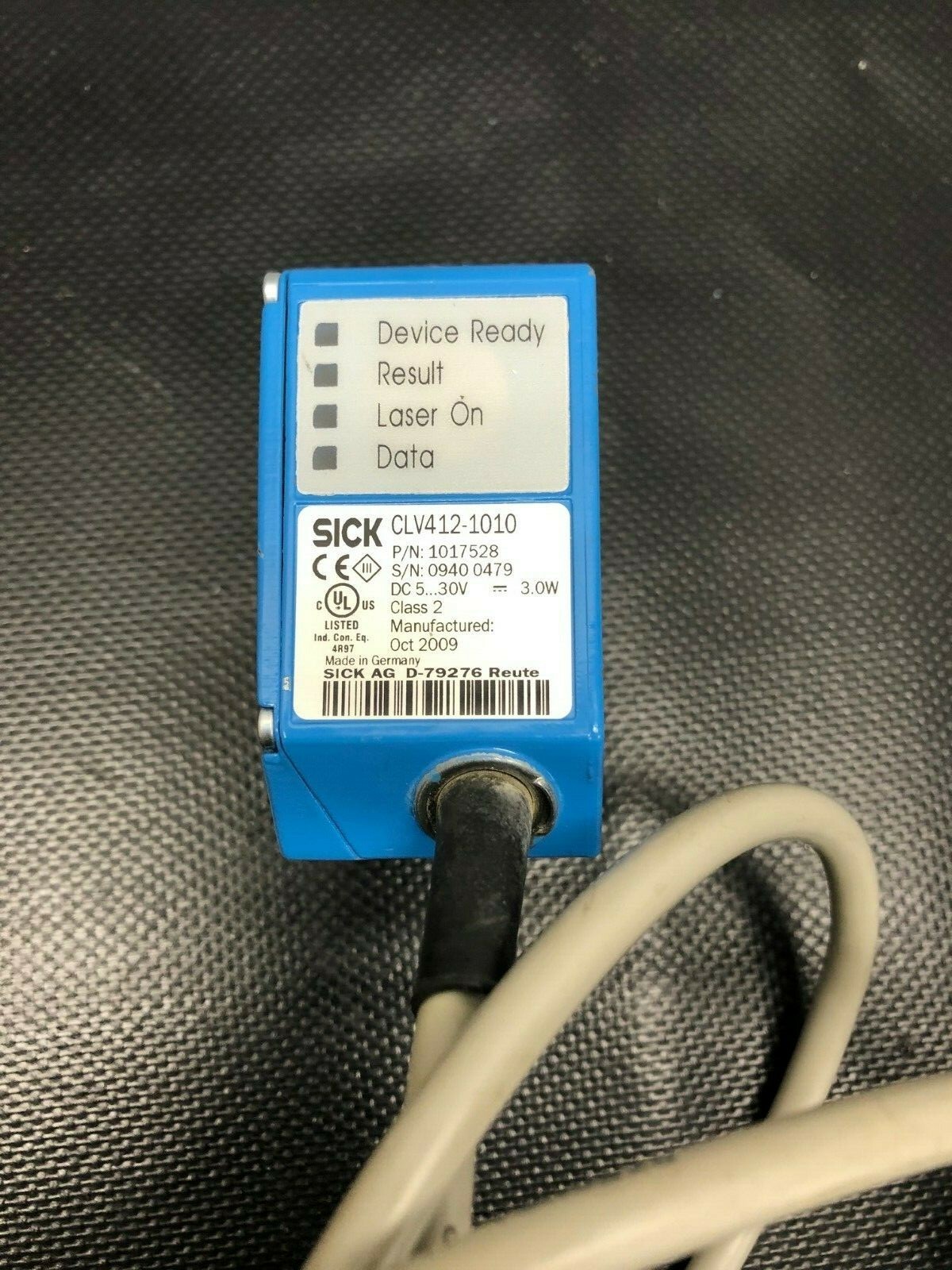 Sick CLV412-1010 Barcode Scanner